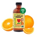 ÇOCUKLIFE ESSENTIALS Sıvı Vitamin C - Çocuklar için Saf Vitamin C Sıvı Supplement, Toddlers, & Bebekler, Immune System Support, Natural Orange Flavor, 4 Fl Oz (kırıklıkta)