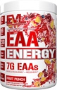 Evlution Beslenme EAA Enerji - Pre & Post Workout Toz - Muscle Building & Recovery Supplement - 7g Essential Amino Asits + 5g BCAAs - Temiz Enerji - Caffeine ile - 30 Hizmet - Tavuk Yemekleri - Tavuk Yemekleri -