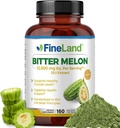 GüzelLand Bitter Melon 25:1 12.500 mg Güçlü,% 10 Bitter Prensipleri, 160 Vegan Capsules, Supports Digestive Health, Standardized and Interd 25X Extract, Non-GMO Made in USA.