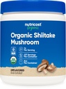 Nutricost Organic Shiitake Mushroom Powder 8oz - 100% Organic Certified, Χωρίς γλουτένη, Μη ΓΤΟ