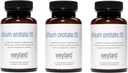 Lityum Orotate 20 mg (3 Şişe), 180 Vegetarian Capsules