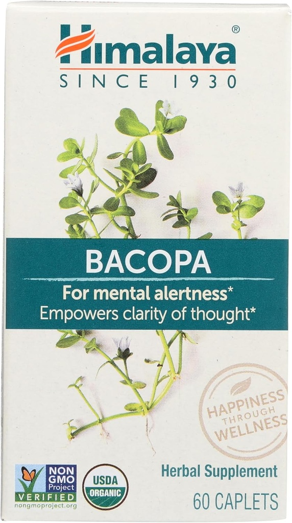 Himalaya Herbal Healthcare Bakopa - 60 Χορτοφαγικές Αιχμές