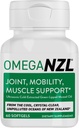 Orijinal Omega-3 Ortak Destek Tamam, En İyi Doğal Kas Yardımı, Green Lipped Mussel Oil, 60 Softgels, No Fishy Aftertaste