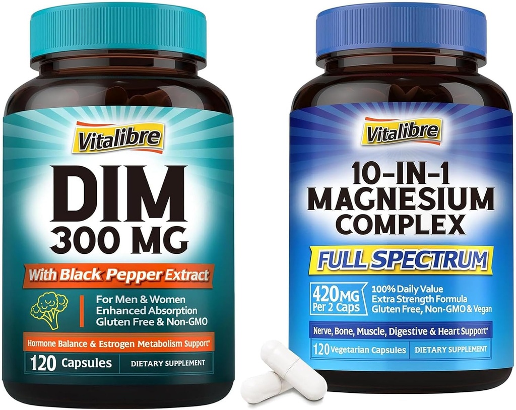 DIM Supplement 120 Capsules & 10 1 Kompleksi 120 Capsules
