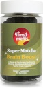 Μανιτάρια Super Matcha - Cordyceps Μανιτάρια, Πράσινο Τσάι σε σκόνη, Ginseng, Rhodiola - Καθημερινή ενέργεια και αντοχή (30 Gummies Mushroom)