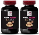 Lifestyle Companion - Muira PUAMA BARK Extract - Power Cerrah, Natural Energy Boost, Balanced Boost, Adventure Readiness, Herbal Drive Aktivasyonu, Energing Plant Power 2 Şişes 120 Capsules