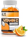 C Gummies | Chewable Orange Flavored | Immune Support | Heart Health | Gluten-Free & Vegetarian | Vitamin C Gummies for Yetişkinler & Kids 90