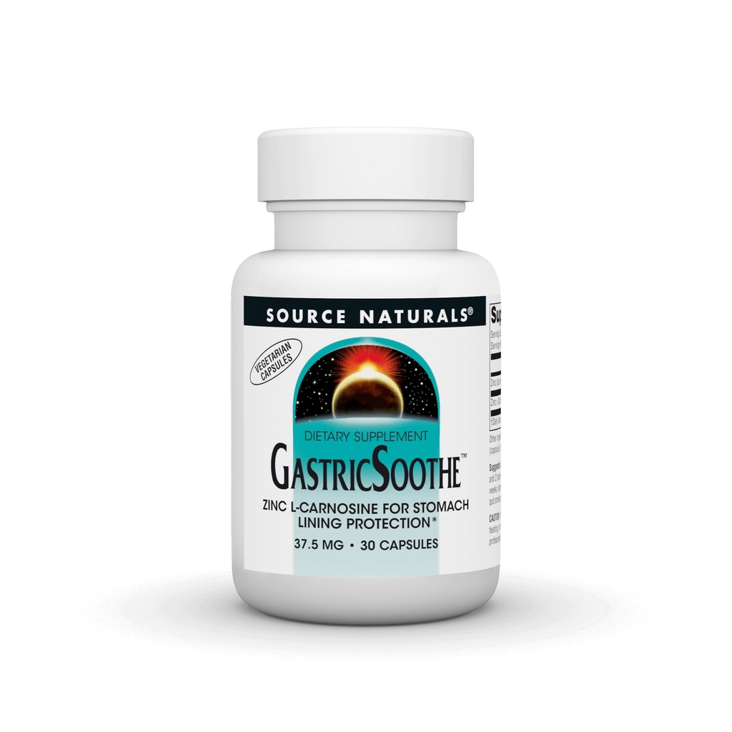Source Naturals GastrikSoothe çinko L-Carnosine* - 30 Veggie Caps