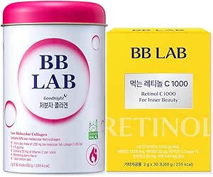 [Collagen+VIT C] K-Best Good Night Collagen, Retinol C, Powder Stick Korean Marine Collagen, Fish Collagen, Retinol Vitamin C, Γρήγορη απορρόφηση, Fruit Flavored