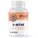 Vimergy 5-MTHF Capsules – 60 Hizmetler (1 Capsule/Serving) 8500 C-Methylfolate Glucosamine ve 500 mcg B12 Supplement –Bio 5 mthf (60 ct)