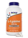 Şimdi L-Lysine 500 mg, 360 Vegetarian Capsules