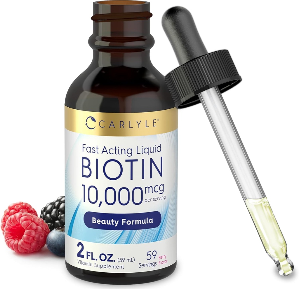 Carlyle Liquid Biotin 10000mcg 