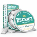 Deckiez Energy Pouches, 5 Cans (100 Hizmet) , Sugar Free Caffeine Supplement, Kahve Pouches & Energy Drink Alternative, 50 mg Caffeine Pouches, Wintergreen Flavorine Pouches,