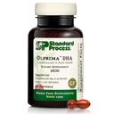 Τυποποιημένη διαδικασία Olprima DHA - Omega-3 συμπλήρωμα για την υγεία της καρδιάς & του εγκεφάλου - Χωρίς γλουτένη, μη-ηρεμία & μη-σόγια - 60 Softgels (30 υπηρεσίες)