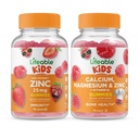 Lifeable çinko 25 mg Kids + Magnezyum & çinko Kids, Gummies Sche - Great Tasting, Vitamin Supplement, Gluten Free, GMO Free, Chewable Gummy