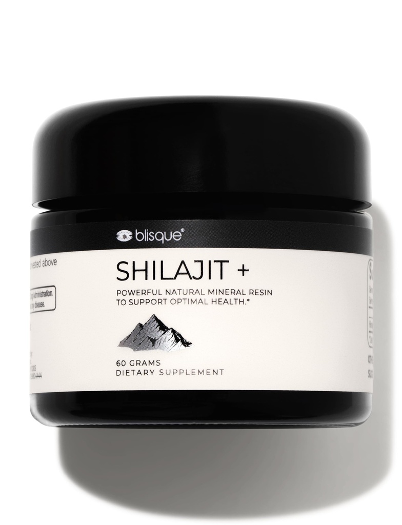 Blisque – Saf Himalaya Organik Shilajit Giyim Tamam | Gerçek ve Doğal | Altın Sınıf A | Contains Fulvic Acid and Trace Minerals | 60 Grams