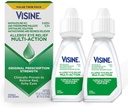 Visine Antihistamin & Redness Reliever Eye Drops with Pheniramine Maleate & Naphazoline HCl, Eye Drop Treatment for Red, Itchy, Antihistamine & Redness Reliever Eye Drops with Pheniramine Maleate & Naphazoline HCl, Eye Drop Treatment for Red, Itchy, Antih, 2 Pack, 0,5 fl. oz, 2 Pack