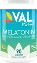 VAL Mg Uzmanlar Melatonin 3 mg with Vitamin B6 & Magnezyum | 90-Day Supply | Sleep Support & Health Circadian Rhythm | Non-GMO, Gluten-Free, Antioksi Formula Formula