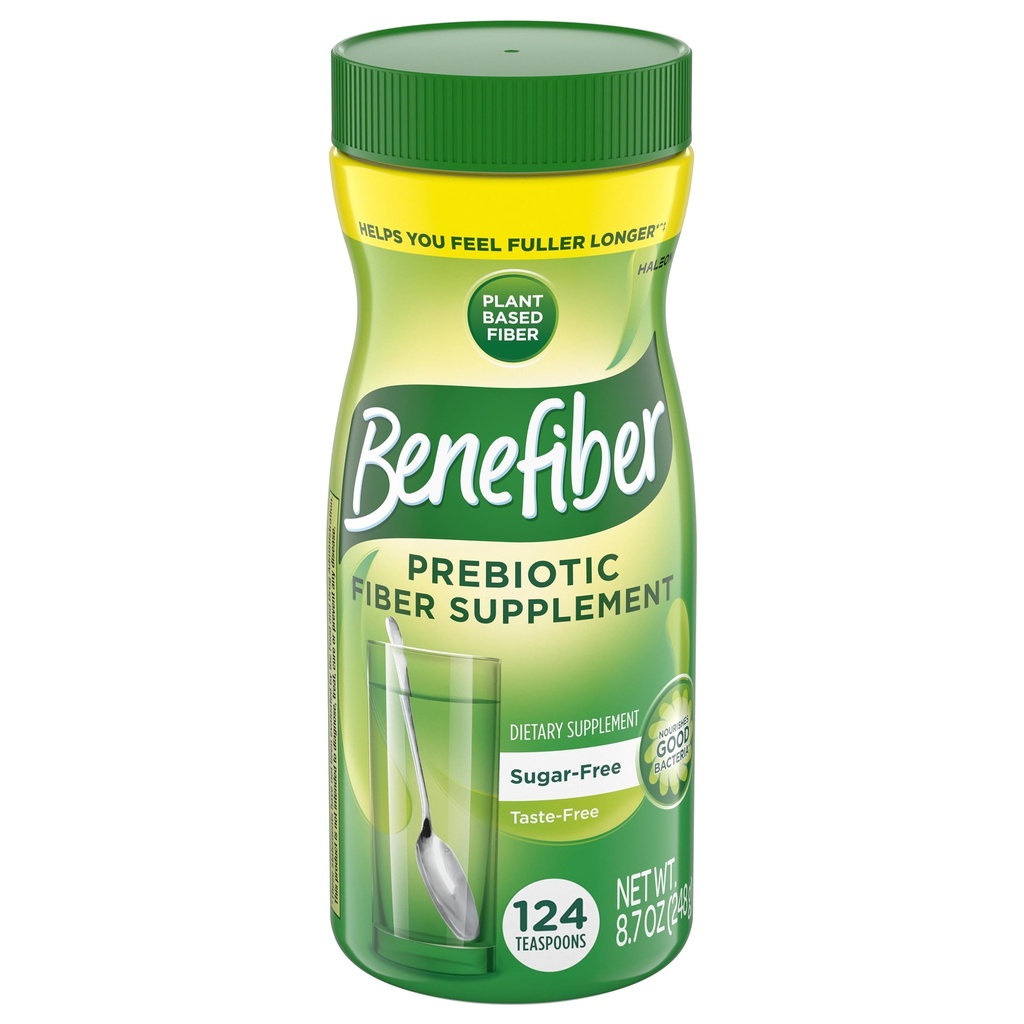 Beneiber Καθημερινή Prebiotic Fiber Supplement Powder για Digestive Health, Daily Fiber Powder, Unflaved - 62 Υπηρεσίες (8,7 Ουγγιά)