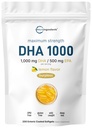 Omega 3 Fish Oil DHA Supplements 1000mg with EPA 500 mg, 200 Softgels – Lemon Flavored, Burpless (Enteric cover) | Deep Sea Fresh Fish, Wild Caught from Norveç Waters | Mercury Free