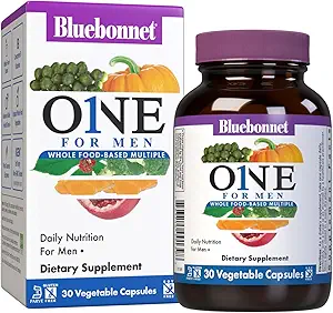 Bluebonnet Beslenmesi Erkek Tüm Gıdaya Dayalı Çok, Günlük Beslenme*, Non-GMO, Vegetarian Friendly, Kosher, Gluten-Free, Soy-Free, Dairy-Free, Iron Free, 30 Sebze Kapsülleri, 30 Hizmet