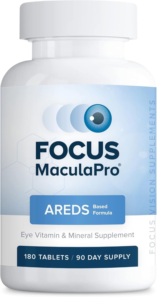 Focus MaculaPro - AREDS με βάση το μάτι συμπλήρωμα βιταμίνης-mineral (180 ct. 90 Day Supply) AREDS με βάση τις βιταμίνες για μη καπνιστές - AREDS-based συμπληρώματα