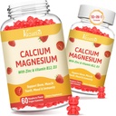 2 Packuba Gummies Magnezyum, çinko, D3 & B12, Kadınlar için Gıda Supplements, Destek Bone, Muscle ve Immunity, 120 Vegan Raspberry Flavor Gummies