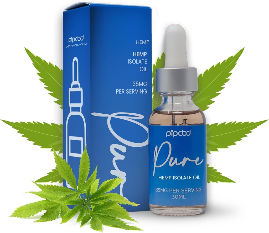 Saf Hemp Isolate Oil – Organik Hemp Extract with Coconut Oil for Daily Wellness Support – Vegan, Gluten-Free, Lab-Tested Formula | 1 Fl Oz