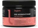 LEGION Pre Workout Pump - Arginine Supplement Boosts Nitrik Oksit Prodüksiyon - Nitrik Oksit Desteği Güçlü ve Stamina'yı arttırmaya yardımcı olur, Gelişmiş Muscular Verimliliği (Unflavored, 30 Hizmet)