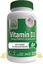 Sağlık Thru Beslenme Vitamin D3 2000iu 365 Maksimum Faydaları için Mini Softgels | Yıl Supply | 50 Telefon Cholecalciferol | 3rd Parti Test Edildi | Non-GMO USP EVOO | Immune Health Support