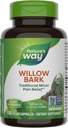 Nature's Way Willow Bark, Παραδοσιακή Ανακούφιση της Δυσφορίας Λόγω Περιστασιακής Υπερεξάσκησης*, Μη ΓΤΟ Έργο Επαληθευμένο, 680 mg ανά Σερβίρισμα, 100 Vegan Κάψουλες