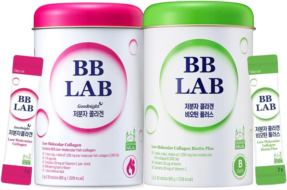 [Όλα σε ένα σετ φροντίδα Καληνύχτα Collagen, HSN Biotin Collagen, Powder Stick Korean Marine Collagen, Fish Collagen, Vitamin C, Biotin, Γρήγορη απορρόφηση, Fruit Flavored