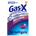 Gaz-X, Simethicone 250 mg ile Bloating Relief - 50 Count