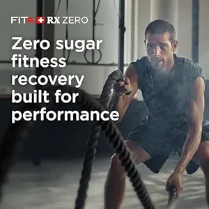 FITAID RX Zero Ζάχαρη, εγκλωβισμένη κρεατίνη, Αποκατάσταση της γυμναστικής Ποτό, All-In-One Blend, BCAAs, Γλυκοζαμίνη, Κουρκουμάς, B-Complex, Ηλεκτρολύτες, Συσκευασία Ποικιλία, 12 Fl Oz (πακέτο των 12)