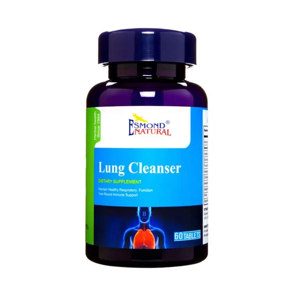 Lung Cleanser (Maintain Health Respiratory Function), GMP, Natural Product Assn Sertifikalı, ABD'de Yapılan 60 Tablet