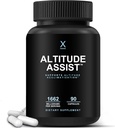 Altitude Assist - Altitude Hastalığı Önleme - Dağ Sporu İçin Yardım (Skiing, Snowboarding, Rocketing) - GMO, Vegan, DW - Acclimation için Formula, Altitude Hastaness Supplement - InsanX