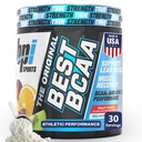 BPI Sports Best BCAA Toz - Kas Kurtarma Desteği - Branşlı Zincirler | Protein ve Kas Bina Blokları - Post Workout Recovery - Hydration - Fruit Punch, 30 Hizmetler