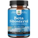 Plant Sterols Kompleksi Beta Sitosterol - 500 mg Beta-Sitosterol Sterols and Stanols Supplement for Heart Health and Prostate Support - Heart and Prostate Health Supplement for Men - 30 Tablets