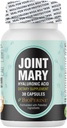 Hyaluronic Acid Supplement- Advanced Joint Support with Hydrolyzed Collagen, Turmeric, Glucosamine, MSM, Vitamin C - 30 Capsules