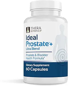 Advanced Men's Prostate Support by Ideal Prostate Plus Ultra with Reishi Mushroom, Saw Palmetto, Lycopene and More for Natural Relief