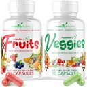 Günlük Meyveler ve Veggies Supplement - 30 Gün boyunca 180 Capsules, GMO & Gluten Free Superfood with Natural Vitamins - Powered by Plant, 2-Pack
