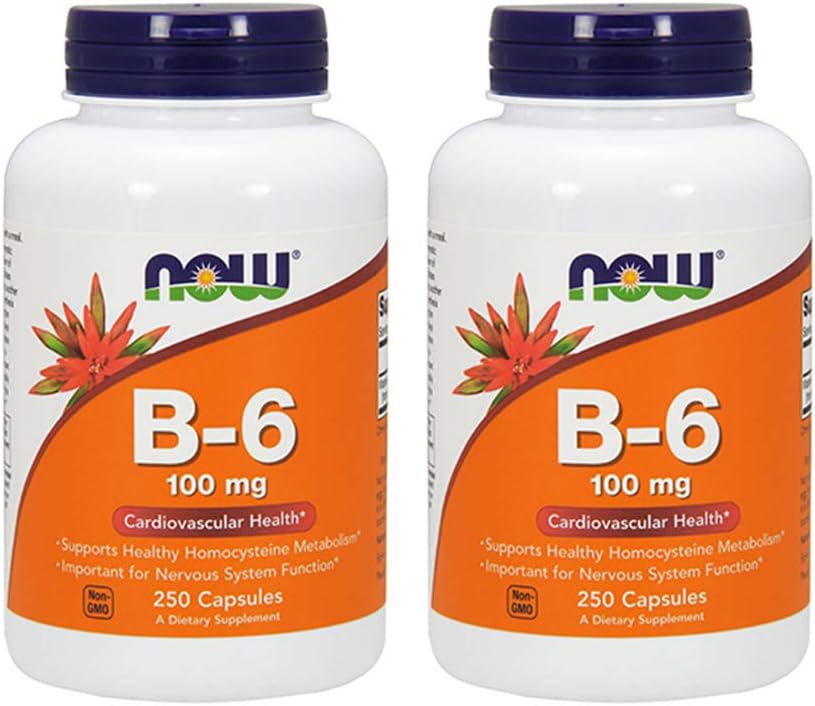 Şimdi B-6 100 mg,250 Capsules (Pack of 2)
