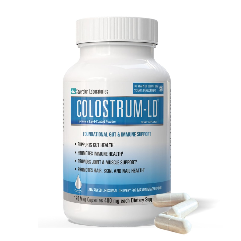 Colostrum-LD Colostrum Capsules - 120 Kont - Liposomal Delivery