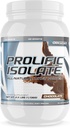 G6 Sports Nutrition Prolific Isolate All Natural Whey Protein Isolate (Απλό, χωρίς λακτόζη, Stevia Sweated, 25g Protein, 100 θερμίδες) – 2,5lb Jar – Σοκολάτα