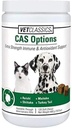 Vet Classics CAS Seçenekleri Ekstra Güçlü Immune Support for Dogs, Cats – Pet Health Supplement, Dog Antioxy Care – Ekstra-Strength Dog Supplement Formula – 120 Soft Chews