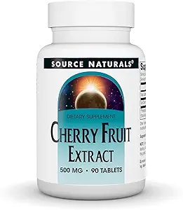Source Naturals Cherry Fruit Extract, 500 mg - 90 Tablet