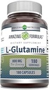 Εκπληκτικές Φόρμουλες L-Glutamine Amino Acid Supplement 