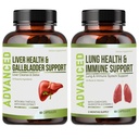 Lung Health & Immune Support Supplement - Lung Cleanse and Detox With Immunity Vitamins For Better Lungs, Immune Defense, Clear Lungs & Deep Breathing Including Quercetin & Cordyceps. İki Ay Supply