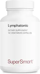 Supersmart - Lymphatonic 40mg per Day - Lymphatic Drainage Supplement - Melilotus Officinalis | Non-GMO & Gluten Free - 120 Vegetarian Capsules